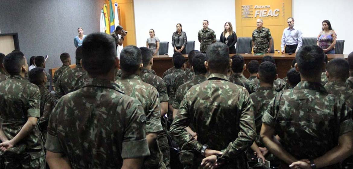 SENAI qualifica mais de 150 soldados em Rio Branco