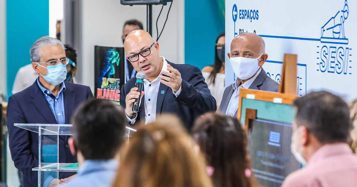 Presidentes da CNI e da FIEAC inauguram Centro de Promoção da Saúde do SESI 