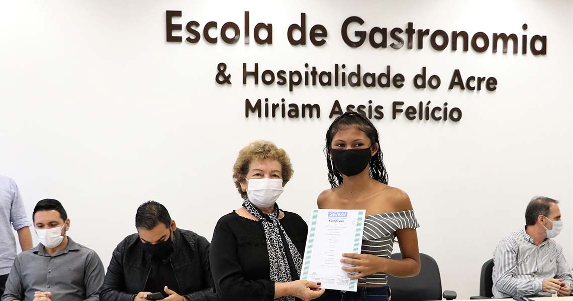 SENAI forma cerca de 200 alunos na Cidade do Povo em parceria com a Sedur
