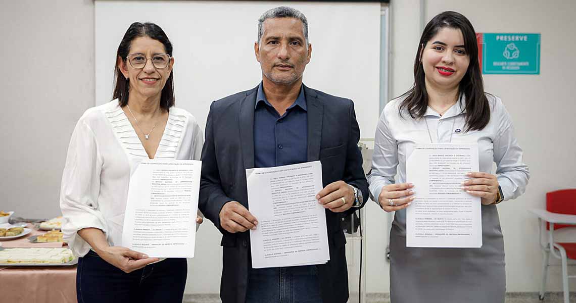 SENAI/AC assina termo de cooperação com Instituto Socieducativo para capacitar jovens