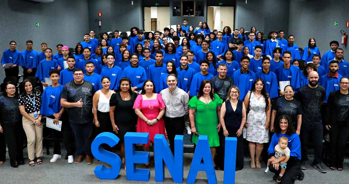 SENAI/AC forma mais de 400 alunos do Novo Ensino Médio em parceria com a SEE