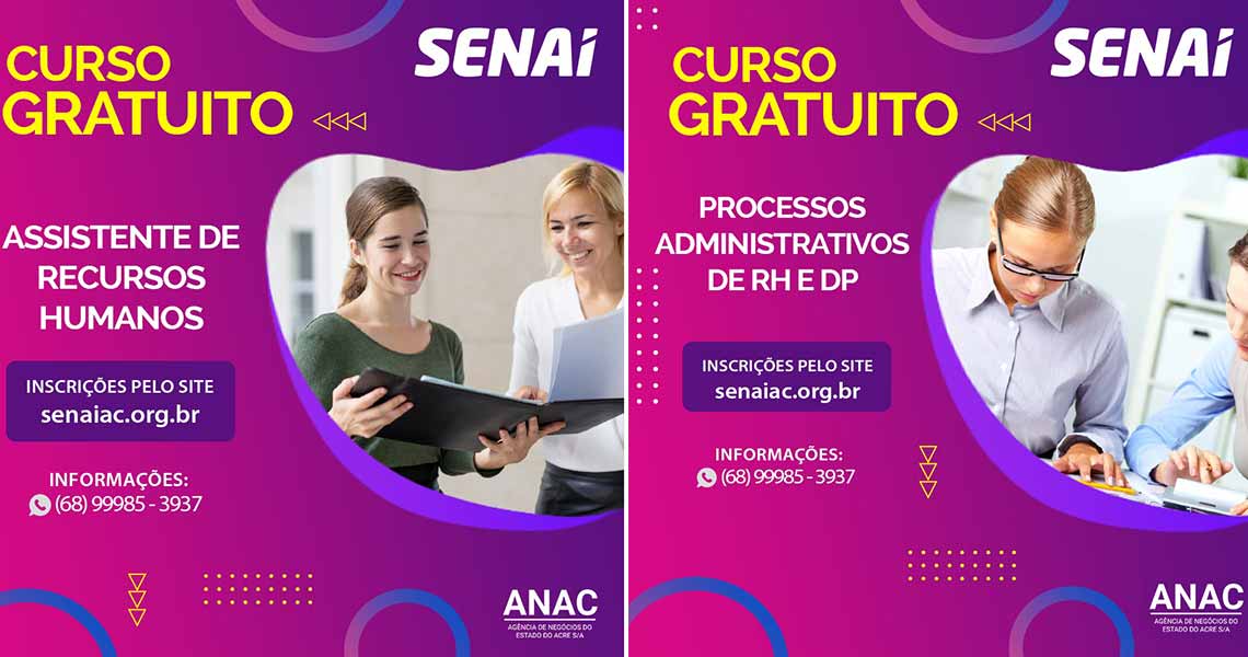 Em parceria com a Anac, SENAI oferta cursos gratuitos na área de gestão